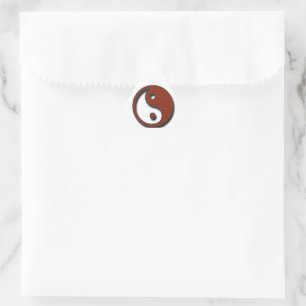Adesivo Triangular Yin Yang por Shirley Taylor