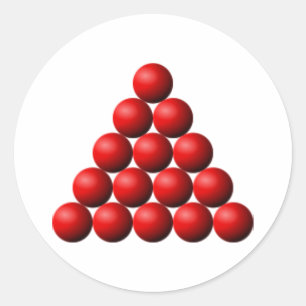 Adesivo Triângulo Snooker