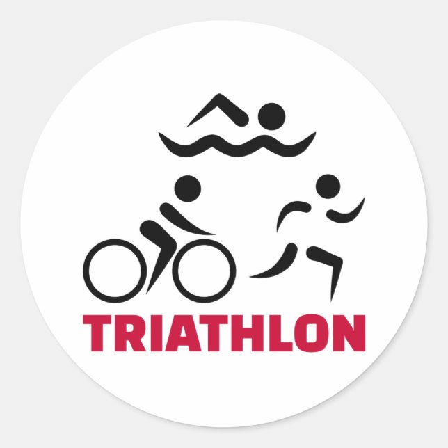 Adesivo Triathlon (Frente)
