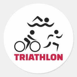 Adesivo Triathlon