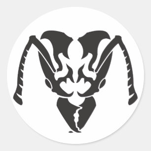 Adesivo tribal-ant_black