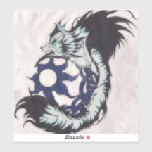 Tribal Viking Wolf Laptop Decal