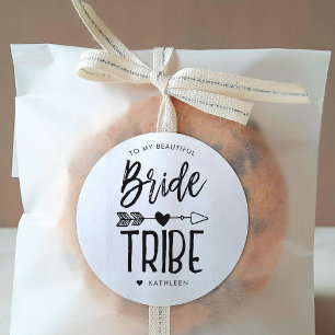Adesivo Tribo Bride   Casamento de nome personalizado