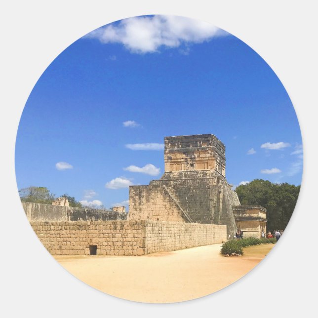 Adesivo Tribunal da Bola de excelentes, Chichen Itza, Méxi (Frente)