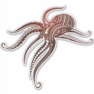 ADESIVO TRIBUNAL OCTOPUS POLINÉSIO