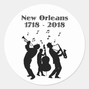 Adesivo Tricentenário histórico de Nova Orleans