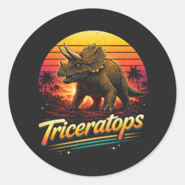 Adesivo Triceratops