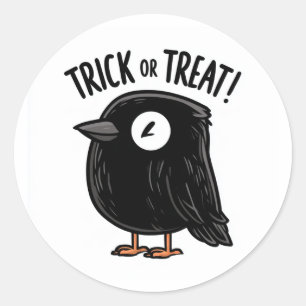 Adesivo Trick or Treat! - Corvo 1