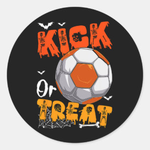 Adesivo Trick Or Treat Piada Engraçada Chute Halloween Jog