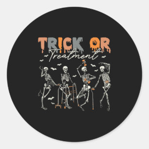 Adesivo Trick Or Treatment Pt Fisioterapeuta H