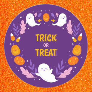 Adesivo Trick ou trate o Halloween