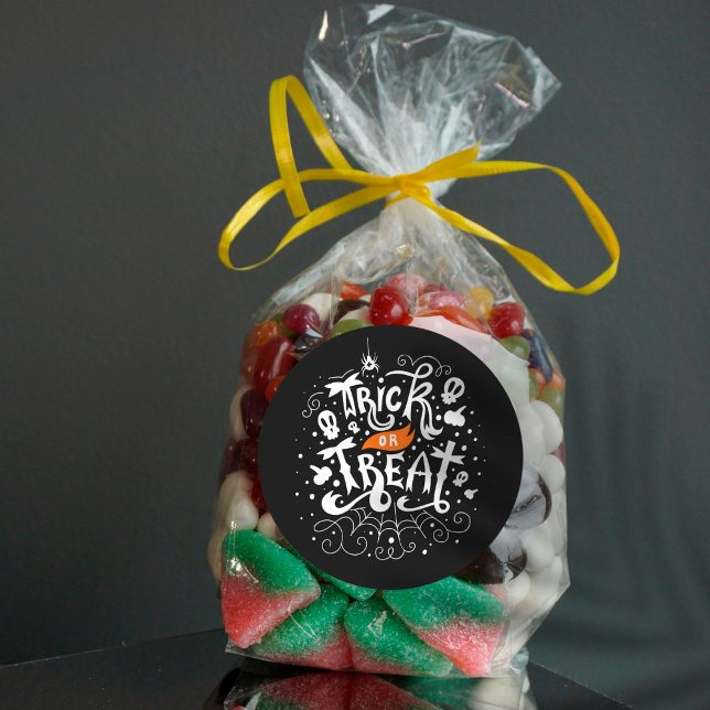 Adesivo Trick ou Treine o Halloween (Criador carregado)