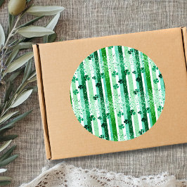 Adesivo Tricólos Clássicos Verde Branco Listras Verticais