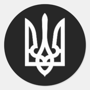 Adesivo Tridente Ucraniano Volodymyr Zelensky Presidente D