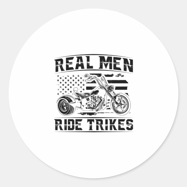 Adesivo Trike Men | Trikes Triker Motorcycle Gift Idea (Frente)