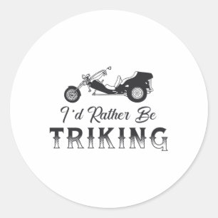 Adesivo Triker, eu Preferencialmente Triking Motor Trike R