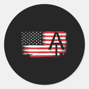 Adesivo Trilha Appalachian Bandeira Americana Patriótica C