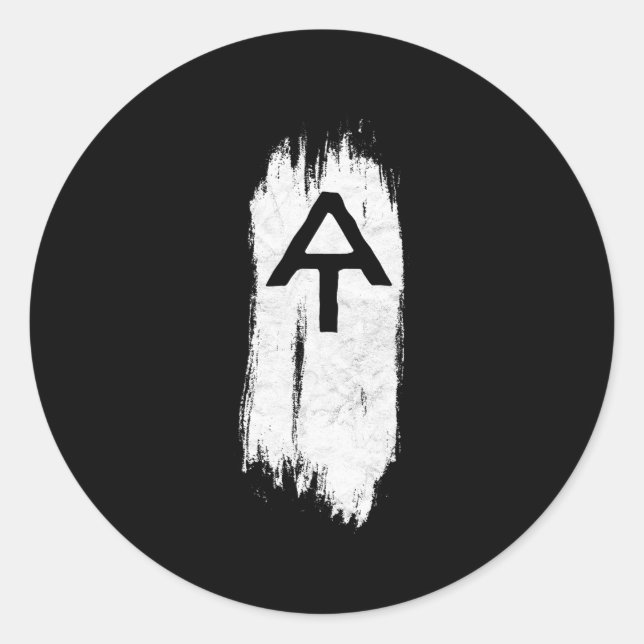 Adesivo Trilha Branco Blaze Appalachian Em Caminho Minimal (Frente)