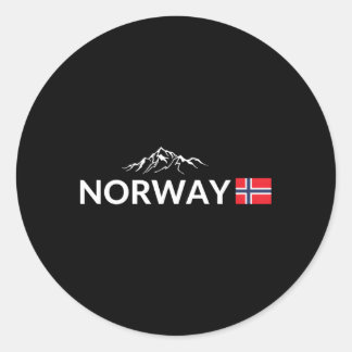 Adesivo Trilha De Pavilhão Da Noruega Ao Ar Exterior Na No