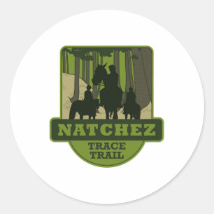 Adesivo Trilha Natchez Trace - Cavalgada