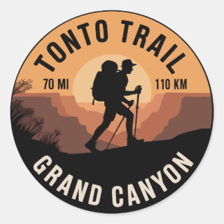 Adesivo Trilha Tonto Grand Canyon Caminhada