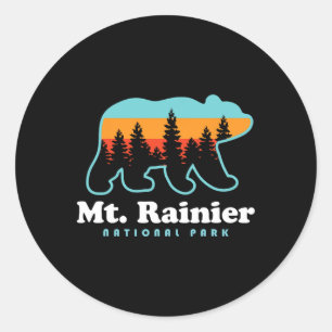 Adesivo Trilhas do Parque Nacional Mt Rainier Washington U