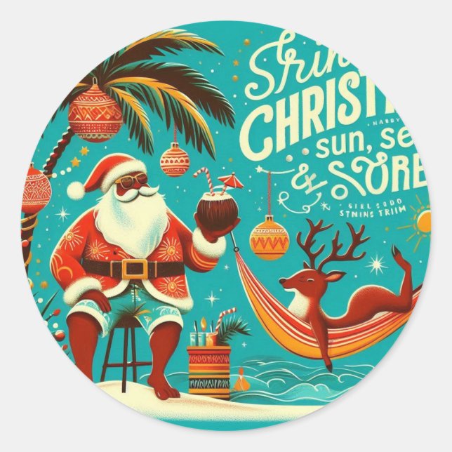 Adesivo Trini Christmas Stickers (Frente)