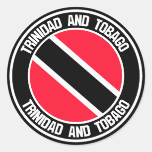 Adesivo Trinidad e Tobago Round Emblem