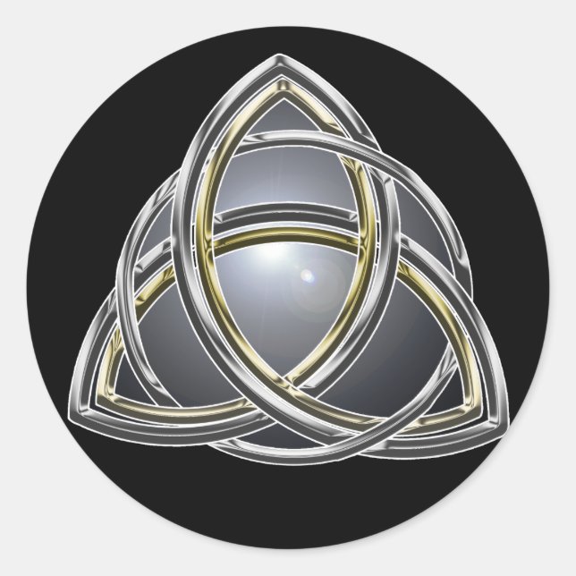 Adesivo Trinity Knot 2 Sticker (Frente)