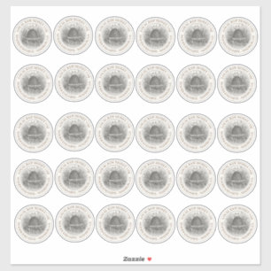 Adesivo Trinta miniboletas de Vinyl LOCAL HONEY de 2 poleg
