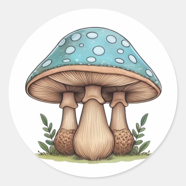 Adesivo Trio de Boné Azul (Frente)