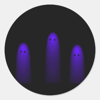 Adesivo Trio de Fantasmas ( Roxo )