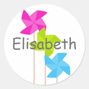 Adesivo Trio do PinWheel