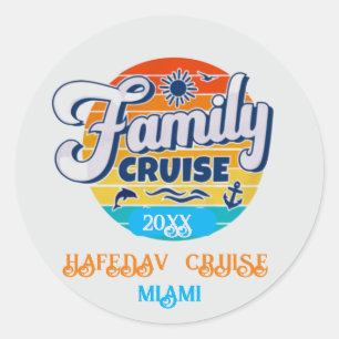 Adesivo Trip Sunset T da Família de Navios de Cruzeiro Per