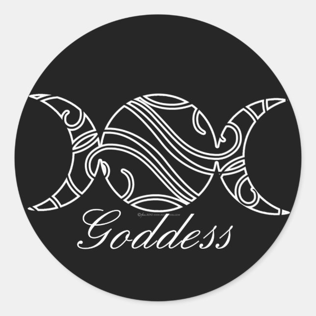 Adesivo Triple Moon Scrollwork (Frente)