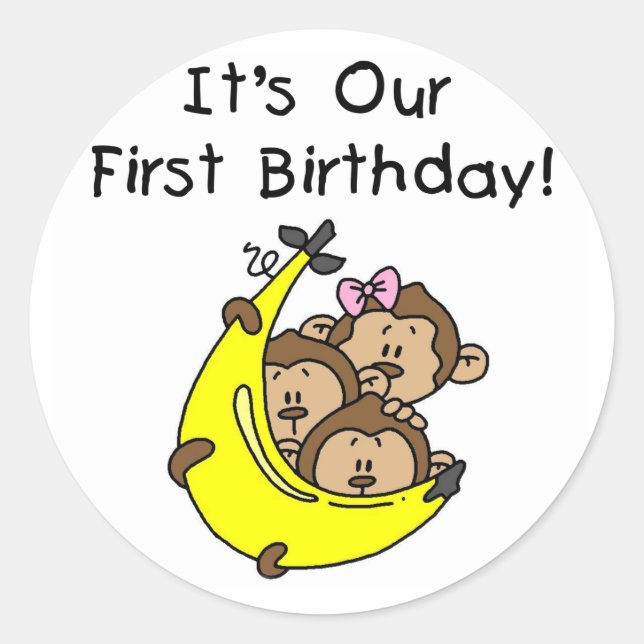 Adesivo Triplets 1rua - Dois Meninos, Uma Rapariga (Frente)