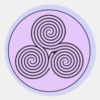 Adesivo Triplo Labirinto Espiral