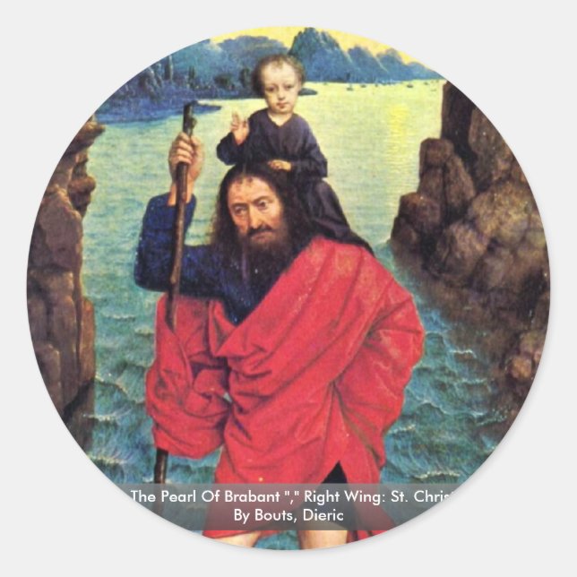 Adesivo Triptych A Pérola De Brabante (Frente)