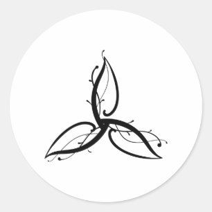 Adesivo Triquetra Odin Norse Wicca - Símbolo Sticker