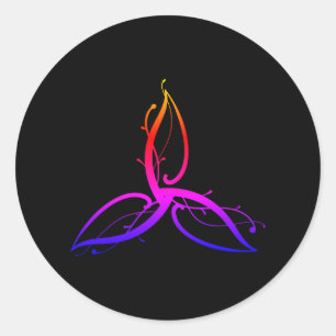 Adesivo Triquetra Odin Norse Wicca - Símbolo Sticker