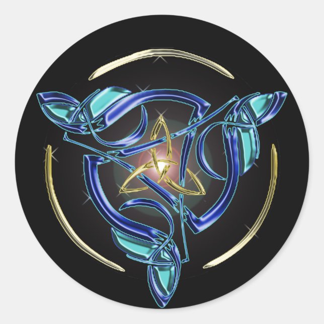Adesivo Triquetra Sticker (Frente)