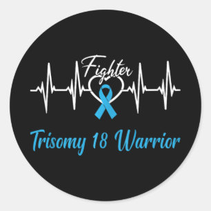 Adesivo Trisomia 18 Guerreiro de Sensibilização Luz de Bat