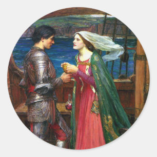 Adesivo Tristan e Isolda, c. 1916 por John Waterhouse