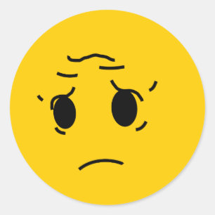 Adesivo triste
