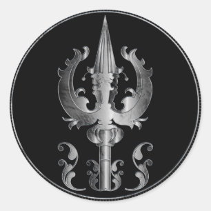 Adesivo Trisula - Trident de Shiva