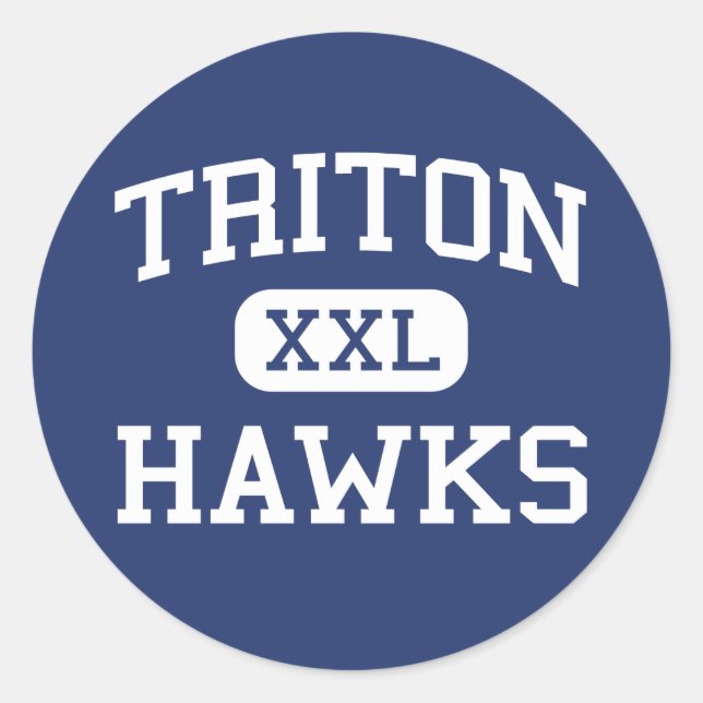 Adesivo Triton - Hawks - High - Erwin North Carolina (Frente)