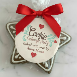 Adesivo Troca de Biscoitos de Natal com Glacê