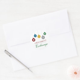 Adesivo Troca de Enfeites de Natal