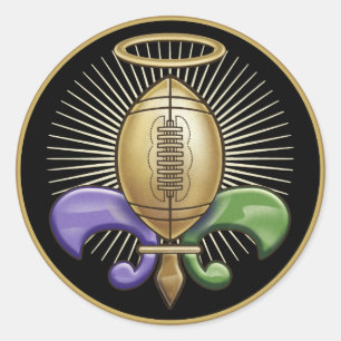 Adesivo Troféu santamente de NOLA (p)