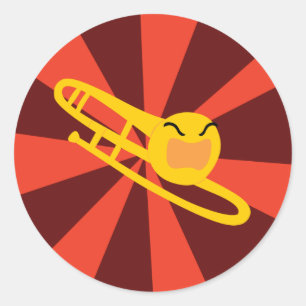 Adesivo Trombone envelhecida